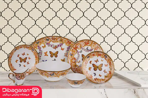 سرویس غذاخوری چینی 6 نفره ریما کد 55333