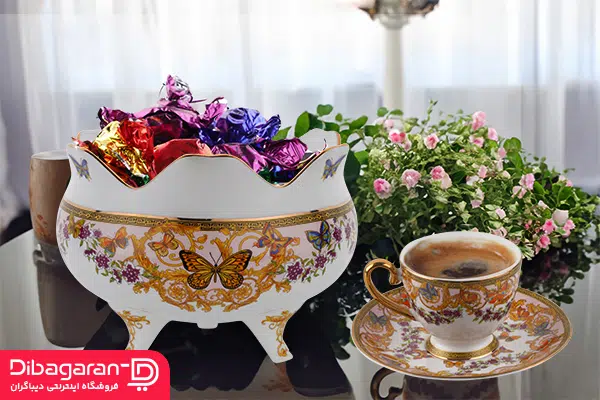 ظرف شکلات خوری چینی چینی ریما کد 55318