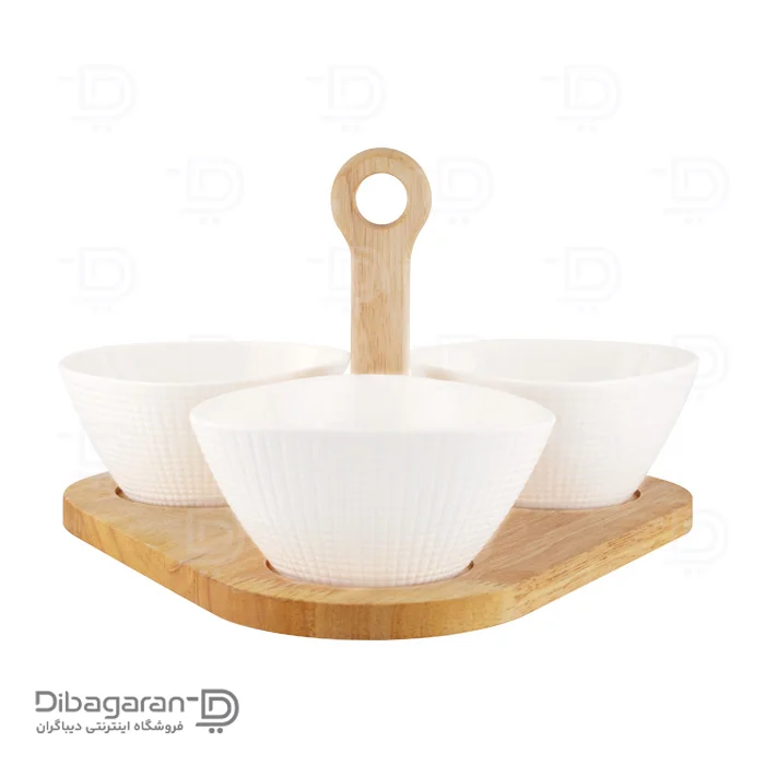 اردو خوری 3 عددی چوب چینی ریور کد 2720D