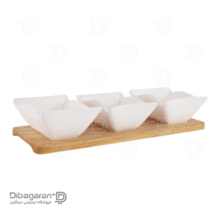 اردو خوری 3 عددی چوب چینی ریور کد 2721-B