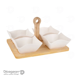 اردو خوری 4 عددی چوب چینی ریور کد 2721A