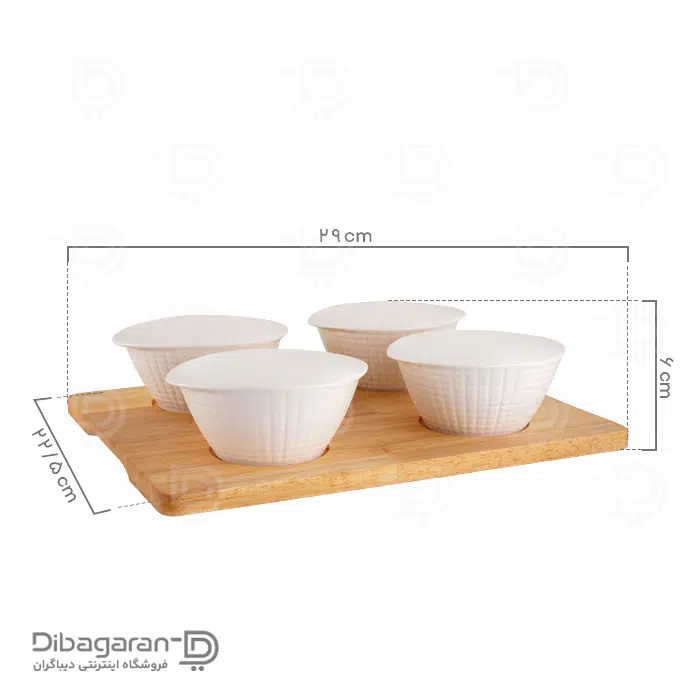 ابعاد اردو خوری چوب چینی ریور کد 2879-12C