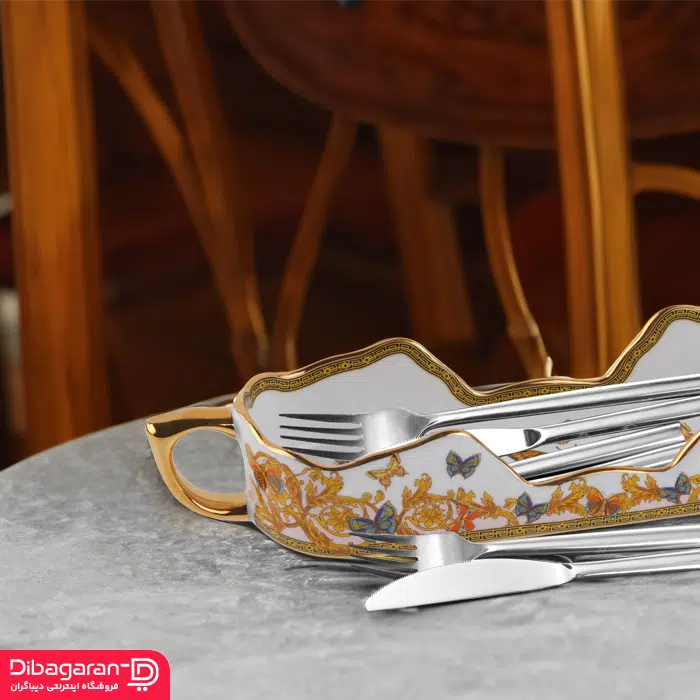 جا کاردی چینی ریما طرح پروانه کد 55332