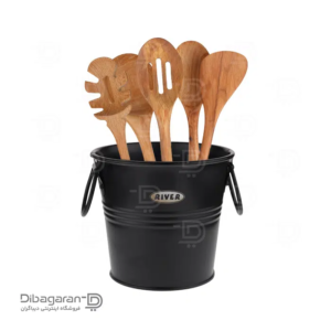 ست کفگیر و ملاقه سطلی ریور کد 8477