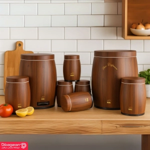 سرویس آشپزخانه 8 پارچه خمره ای بهاز کالا کد dk07210