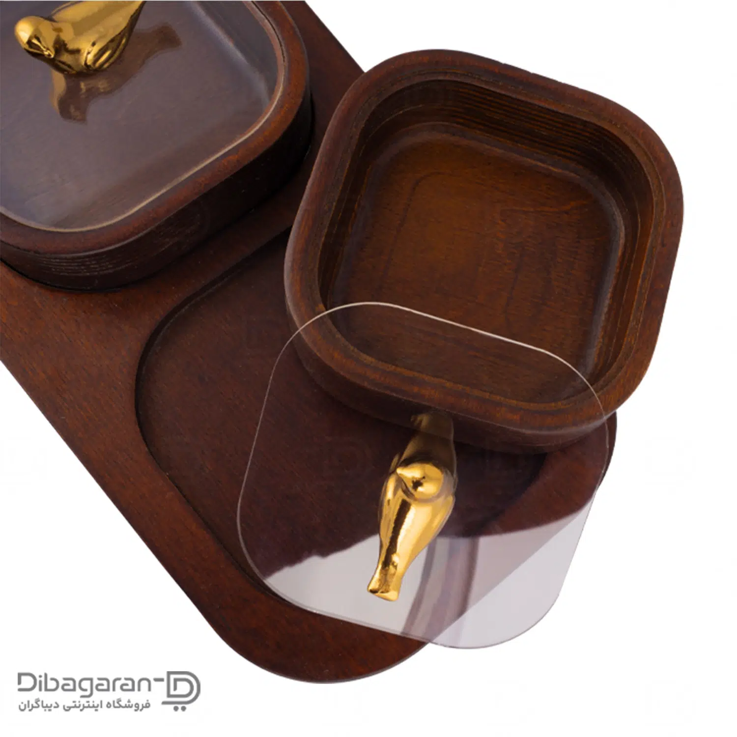 اردو خوری چوبی ایندو وود مدل دو خانه کد 9912/2 - Image 8