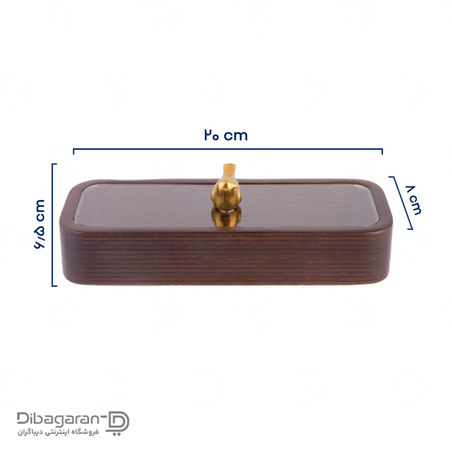 اردو خوری چوبی ایندو وود مدل دو خانه کد 9940/2 - Image 5