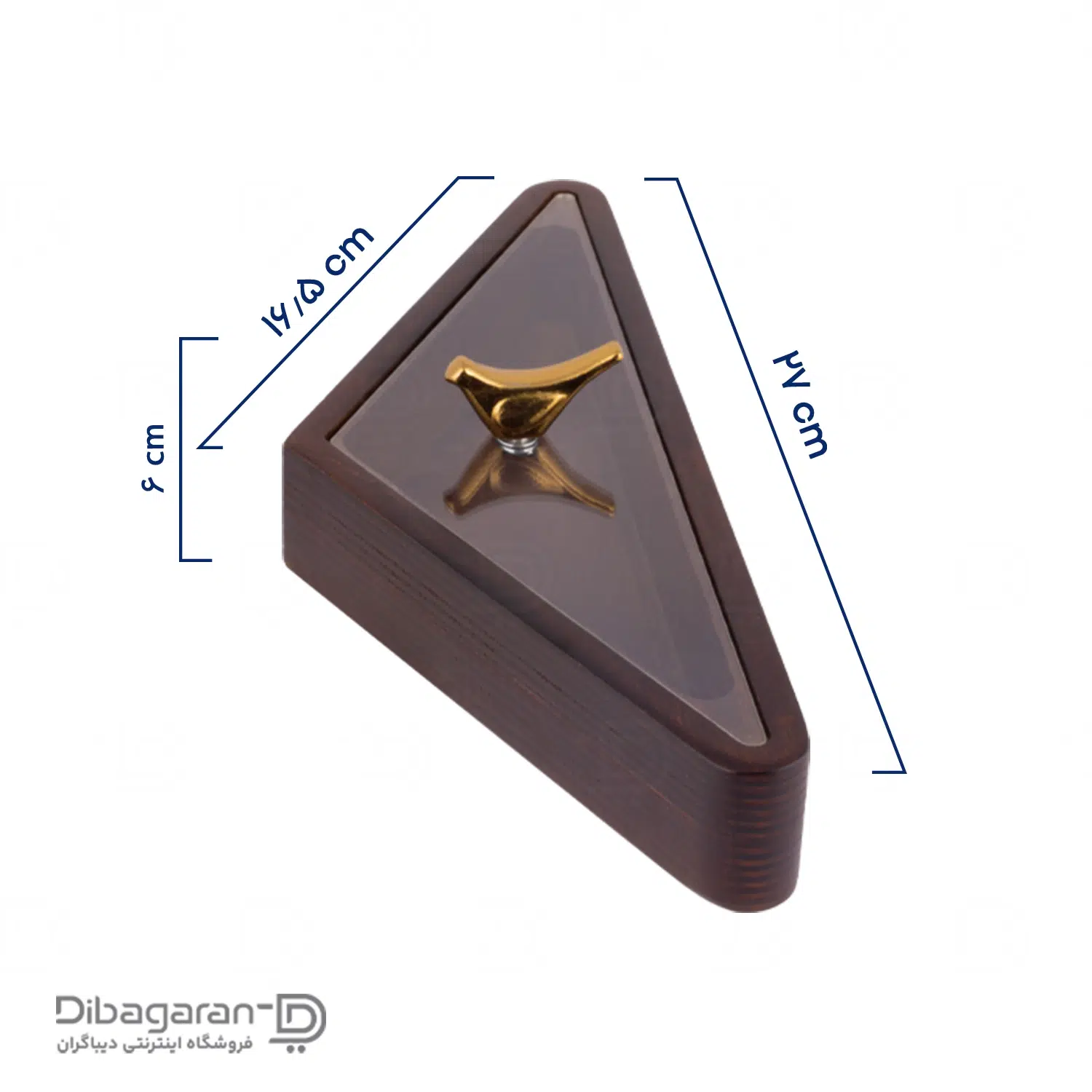 اردو خوری چوبی ایندو وود مدل مثلثی سه خانه کد 9940/33 - Image 5