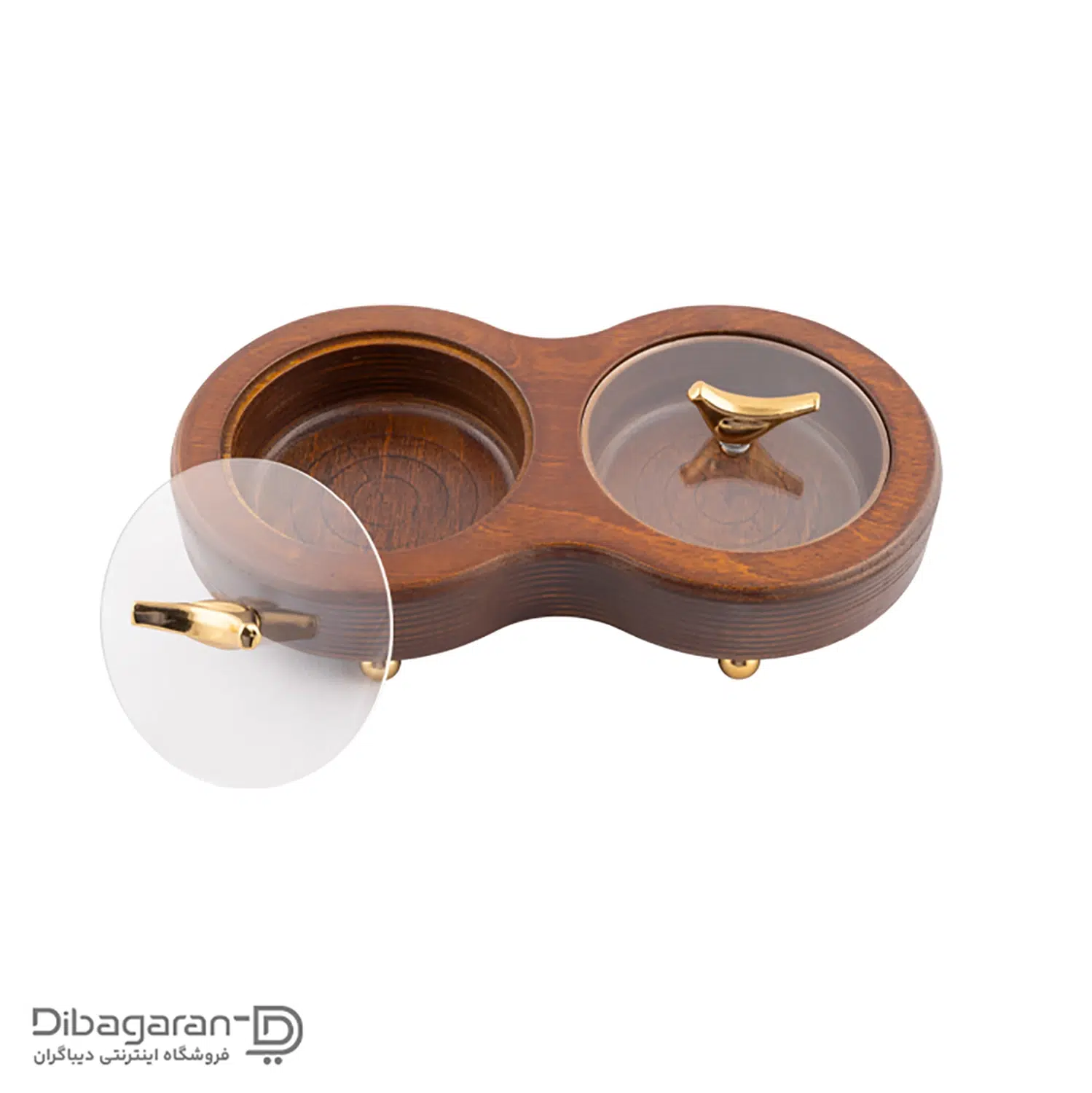 اردو خوری چوبی ایندو وود مدل دو خانه کد 9920/2 - Image 8