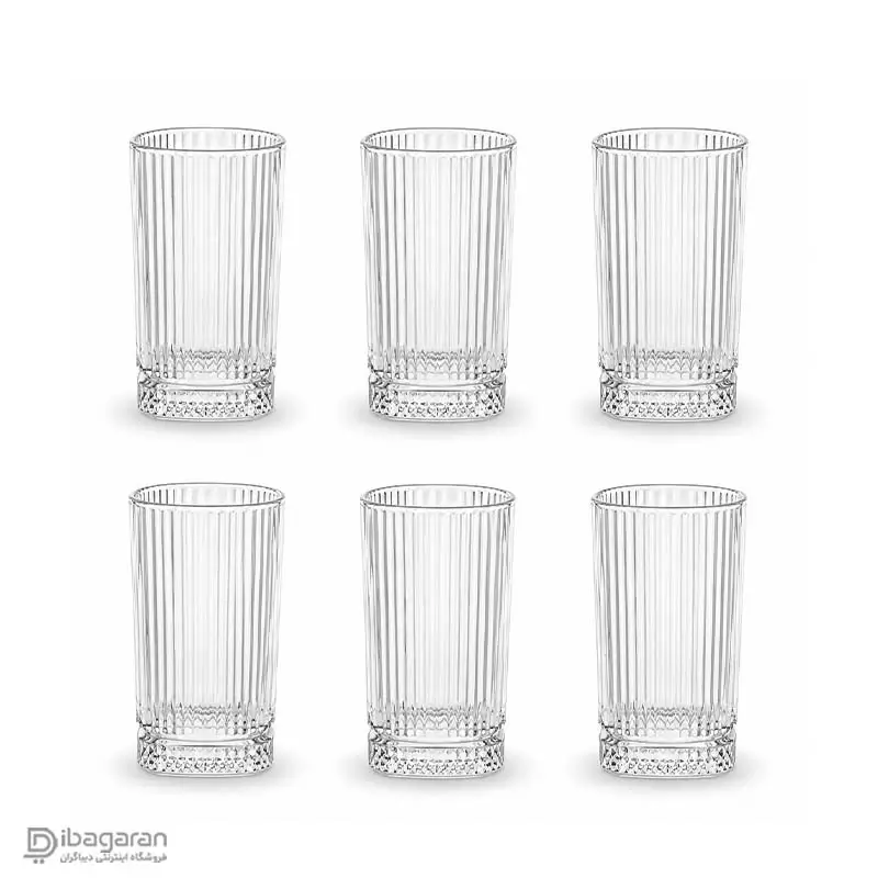 لیوان چهارگوش اسلو بلور کاوه 6 عددی - Image 5