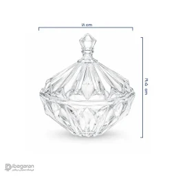 شکلات خوری بلور مدل مودنا کادویی
