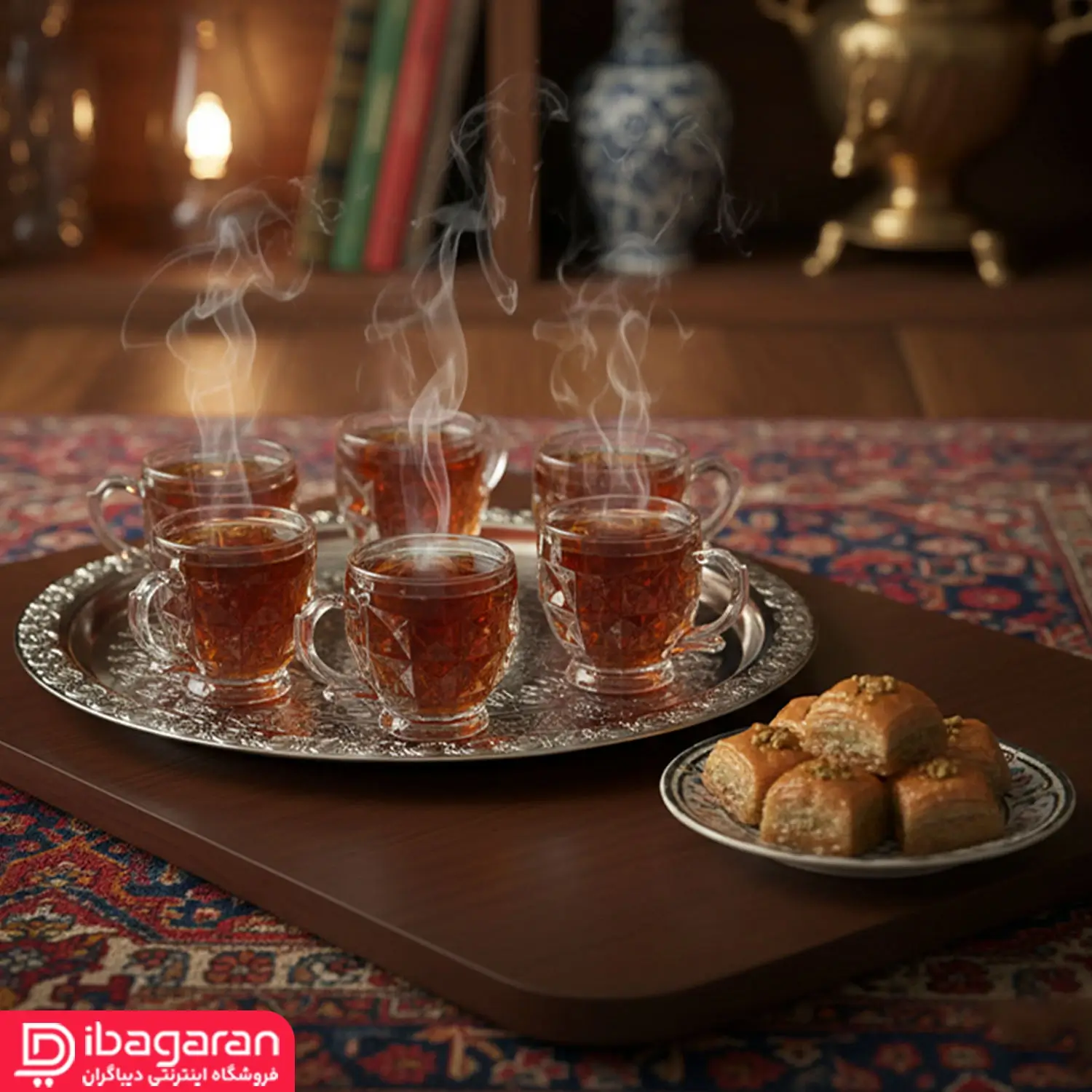 فنجان بلور پیرلس مدل آکوامارین مدل 00400W