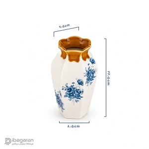 گلدان خمره ای سنگی مدل گل باران