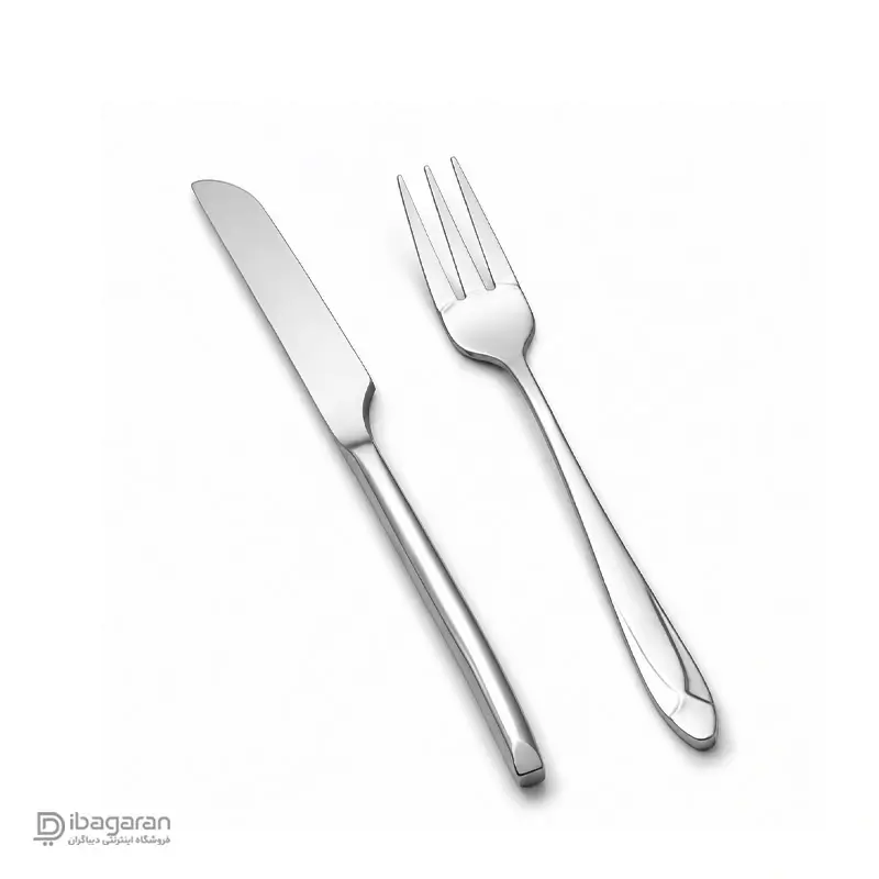 ست 12 پارچه کارد و چنگال استیل ریور مدل 8354 - Image 4