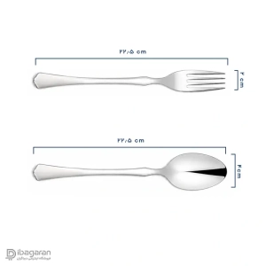 ست قاشق و چنگال استیل 12 پارچه ریور مدل 8340
