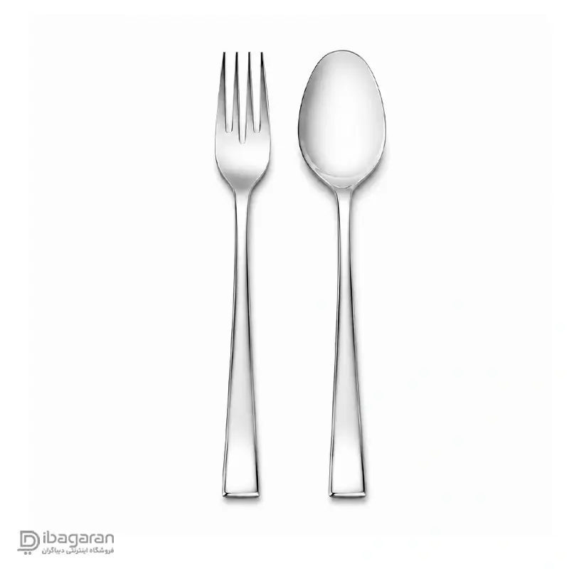 سرویس 12 پارچه قاشق و چنگال استیل ریور مدل 8348 - Image 3