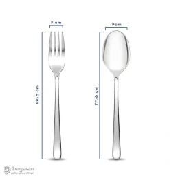سرویس قاشق و چنگال استیل 12 پارچه ریور مدل 8349