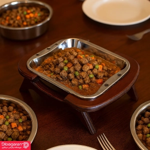 سوفله خوری مستطیل ایندو وود کد 9914/2