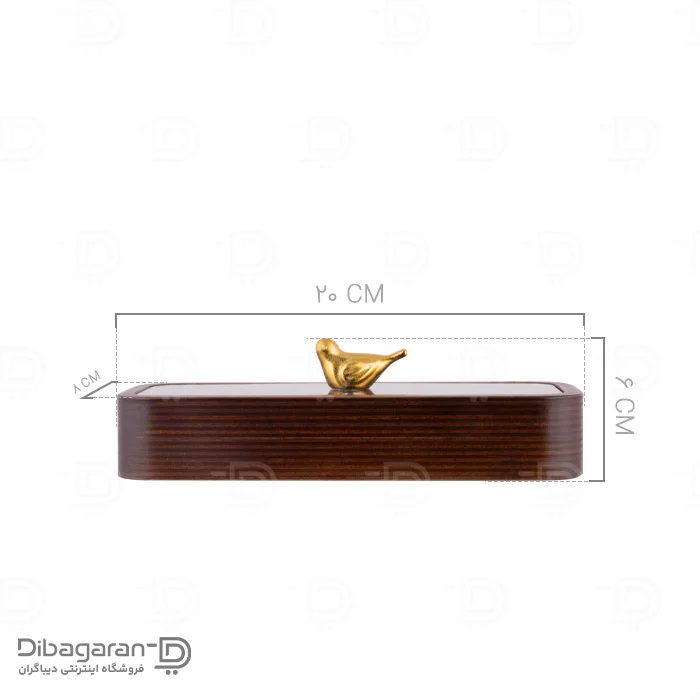 اردو خوری چوبی ایندو وود مدل مثلثی سه خانه کد 9940/33 - Image 6