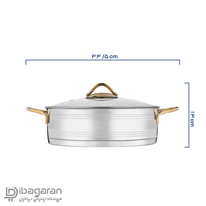 تابه استیل ریور سایز 24 کد 3867LG - Image 2