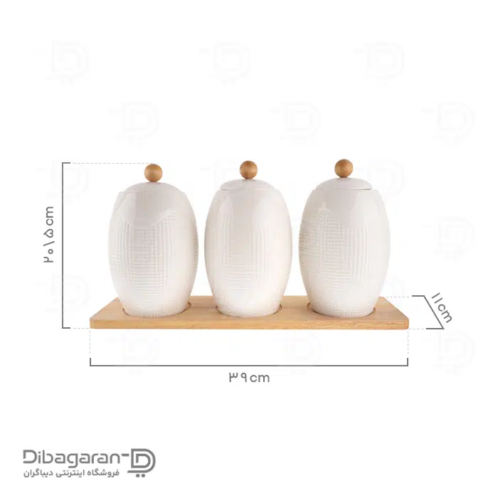 جا ادویه چوب چینی ریور 3 عددی کد 14-9652 - Image 3