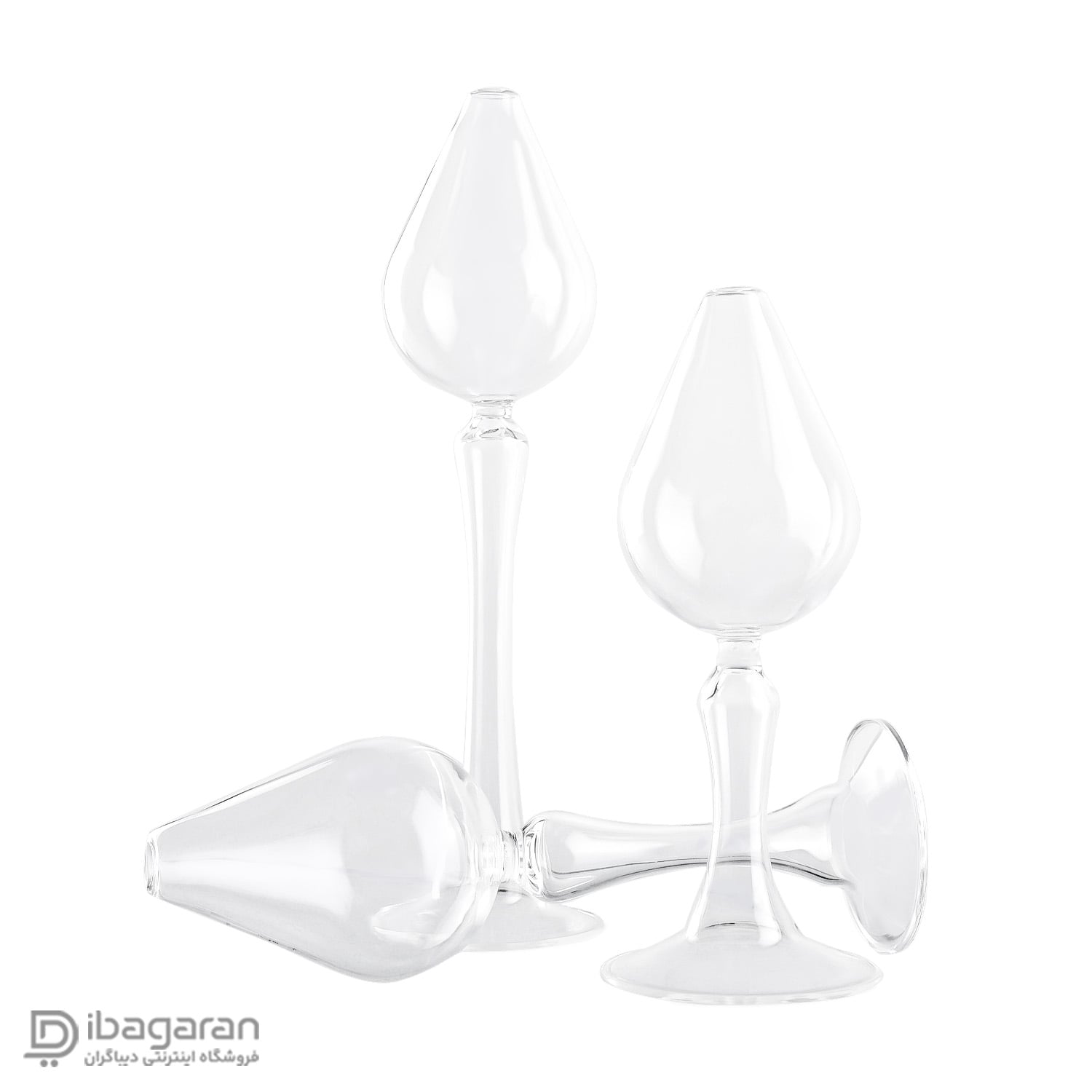 ست پیرکس سه عددی جا شمعی اشکی مدل 50268 - Image 4