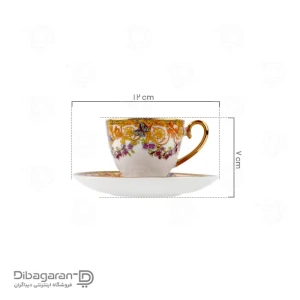 سرویس قهوه خوری چینی ریما 6 نفره کد 55326