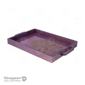 سینی چوبی ریور طرح ترنج مدل 2326
