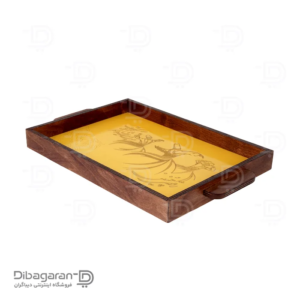 سینی چوبی ریور طرح رقص سماع مدل 2330
