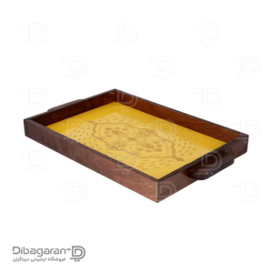 سینی چوبی ریور طرح فرشینه کد 2328