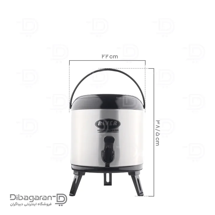کلمن استیل ریور 6 لیتری کد 8608 - Image 3