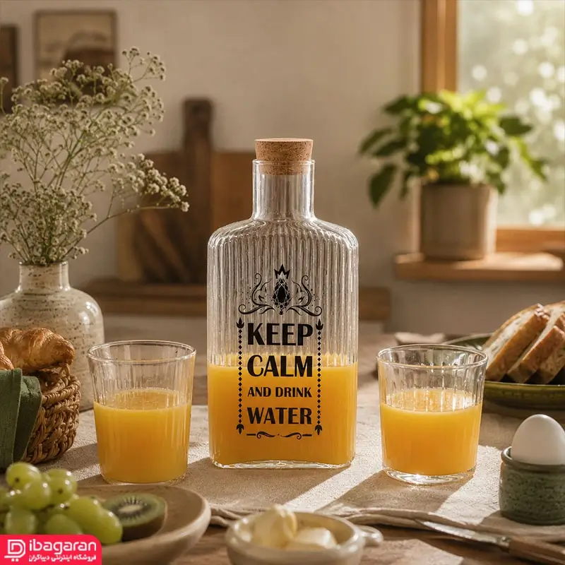 بطری آب کتابی کارولین مدل آیدا 321