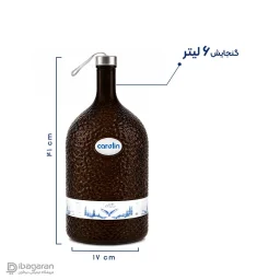 بطری آبغوره شیشه ای کارولین مدل dona