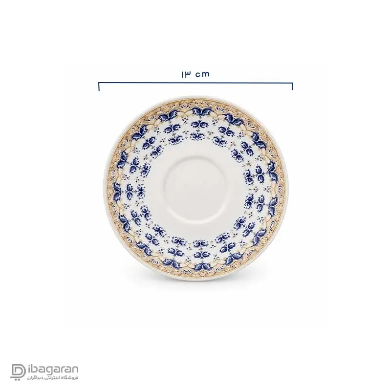 نعلبکی چینی ریور 6 عددی مدل 6026 - Image 2